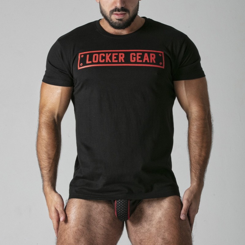 T-SHIRT LKG LOCKER GEAR VERMELHA