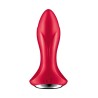 PLUG VIBRATÓRIO ROTATOR PLUG 1+ COM APP SATISFYER VERMELHO