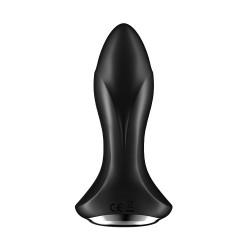 PLUG VIBRATÓRIO ROTATOR PLUG 1+ COM APP SATISFYER PRETO