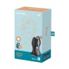 PLUG VIBRATÓRIO ROTATOR PLUG 2+ COM APP SATISFYER PRETO