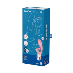 VIBRADOR HUG ME COM APP SATISFYER ROSA