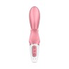 VIBRADOR HUG ME COM APP SATISFYER ROSA