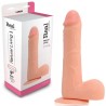 DILDO REALÍSTICO REAL RAPTURE FIRE PASSION 9'' BRANCO