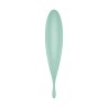 VIBRADOR TWIRLING PRO SATISFYER COM APLICAÇÃO CONNECT MENTA