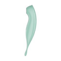 VIBRADOR TWIRLING PRO SATISFYER COM APLICAÇÃO CONNECT MENTA