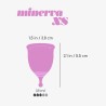 COPO MENSTRUAL MINERVA XS COM BOLSA CRUSHIOUS