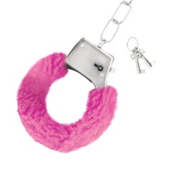 ALGEMAS DE PELUCHE LOVE CUFFS CRUSHIOUS ROSA