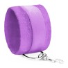 ALGEMAS DE VELCRO TOUGH LOVE COM CORRENTE DE 40CM EXTRA CRUSHIOUS ROXO