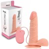 VIBRADOR REALÍSTICO REAL RAPTURE EARTH FLAVOUR 6.5'' BRANCO