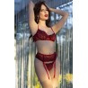 CONJUNTO CR-4607 VERMELHO CHILIROSE