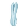 VIBRADOR THREESOME 1 AZUL SATISFYER