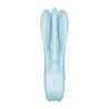 VIBRADOR THREESOME 1 AZUL SATISFYER