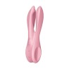 VIBRADOR THREESOME 1 ROSA SATISFYER