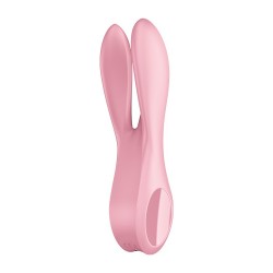 VIBRADOR THREESOME 1 ROSA SATISFYER