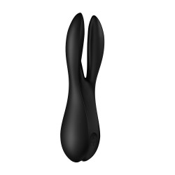 VIBRADOR THREESOME 2 PRETO SATISFYER