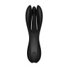 VIBRADOR THREESOME 2 PRETO SATISFYER