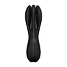 VIBRADOR THREESOME 2 PRETO SATISFYER