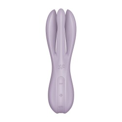 VIBRADOR THREESOME 2 LILÁS SATISFYER