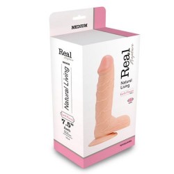 VIBRADOR REALÍSTICO REAL RAPTURE EARTH FLAVOUR 7.5'' BRANCO