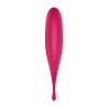 ESTIMULADOR TWIRLING PRO VERMELHO SATISFYER