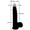 VIBRADOR REALISTA COM VAI-VEM E COMANDO SEM FIOS NATURAL THRUSTING VIBE YOU2TOYS