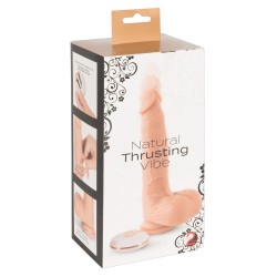 VIBRADOR REALISTA COM VAI-VEM E COMANDO SEM FIOS NATURAL THRUSTING VIBE YOU2TOYS