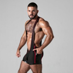 SINGLET LOOK AT IT LOCKER GEAR VERMELHO