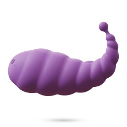 COCOON OVO VIBRATÓRIO RECARREGÁVEL COM COMANDO À DISTÂNCIA CRUSHIOUS ROXO