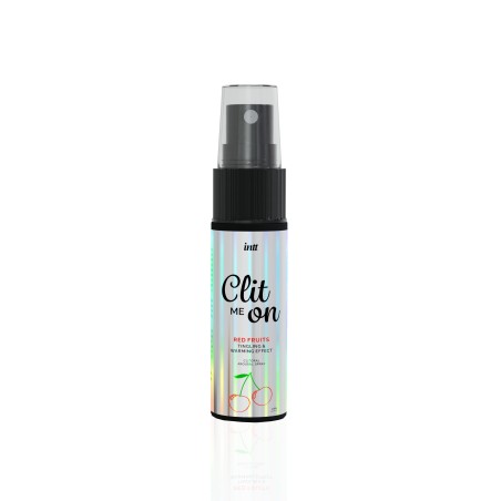 SPRAY ESTIMULANTE PARA CLITÓRIS CLIT ON ME FRUTOS VERMELHOS INTT 12ML