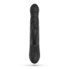 LAPIN VIBRADOR RECARREGÁVEL RABBIT COM IMPULSO PRETO CRUSHIOUS