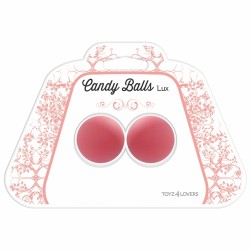 BOLAS VAGINAIS CANDY BALLS LUX ROSA