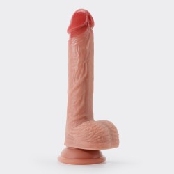 DILDO DE SILICONE LÍQUIDO INVIKTUS 8 CRUSHIOUS PELE