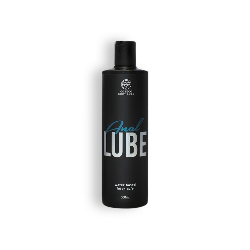 LUBRIFICANTE ANAL À BASE DE ÁGUA ANAL LUBE COBECO 500ML