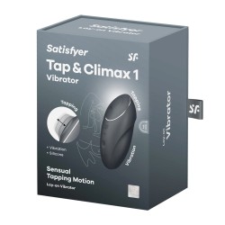 ESTIMULADOR TAP & CLIMAX 1 CINZA SATISFYER