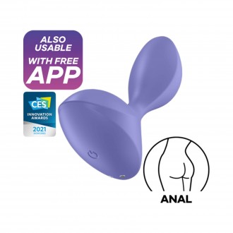 SATISFYER SWEET SEAL PLUG LILAC