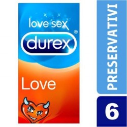 PRESERVATIVOS DUREX LOVE 6 UNIDADES