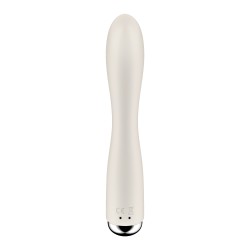 VIBRADOR SPINNING RABBIT 1 BEGE SATISFYER