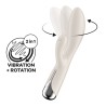 VIBRADOR SPINNING RABBIT 1 BEGE SATISFYER