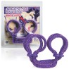 ALGEMAS PARA OS TORNOZELOS JAPANESE SILK LOVE ROPE ROXAS