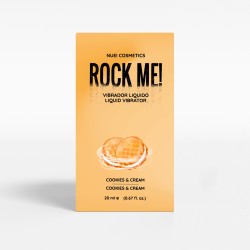 ROCK ME! VIBRADOR LÍQUIDO BISCOITO E NATA 20 ML NUEI