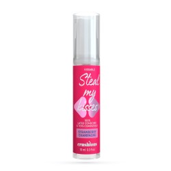 GEL LUBRIFICANTE STEAL MY KISSES COM SABOR A CHAMPANHE COM MORANGO CRUSHIOUS 10ML