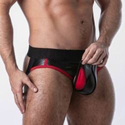 CUECA JOCK OPEN ACCESS LOCKER GEAR VERMELHO