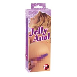 VIBRADOR JELLY ANAL ROXO