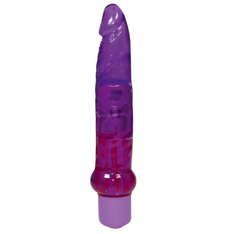 VIBRADOR JELLY ANAL ROXO