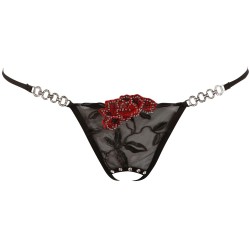 TANGA ROSE COM ABERTURA