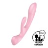 MULTI VIBRADOR TRIPLE OH ROSA SATISFYER