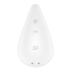 DEW DROP - LAY-ON VIBRATOR - WHITE