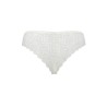 TANGA COM ABERTURA LYRIA BRANCO PASSION