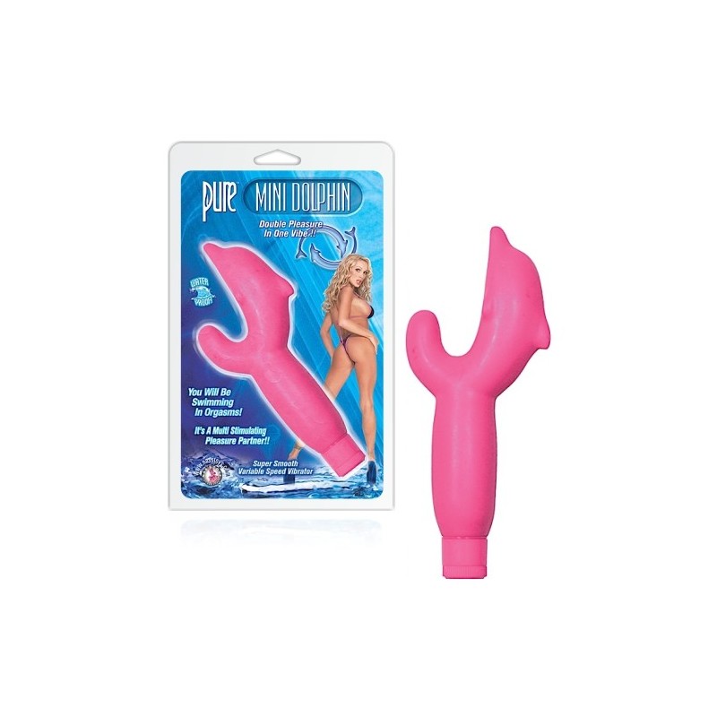 VIBRADOR MINI DOLPHIN ROSA