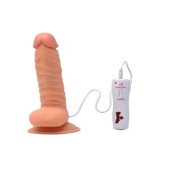 VIBRADOR REALISTA VIBE REALISTIX 10V - MOD.3 - 22CM CANDY LUST